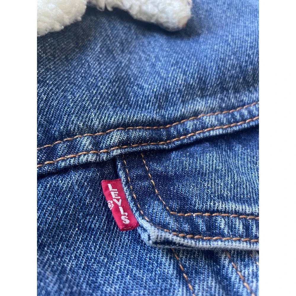 Levi's Sherpa Lined Denim Trucker Jacket